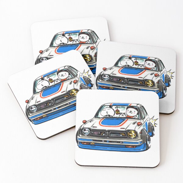 Item preview, Japanese drift car drawing designed and sold by AnthonyVdV.