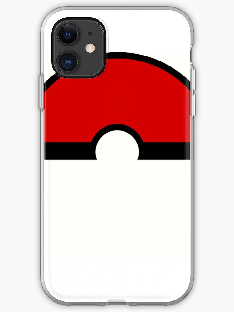 Pokemon Pokeball White Red Iphone Case Cover By