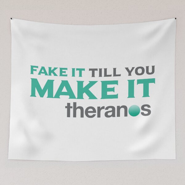 Item preview, Elizabeth Holmes Theranos hoodie Mask and tee-shirt designed and sold by wiggy38.