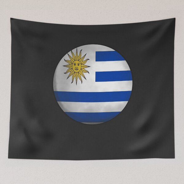 Item preview, uruguay flag designed and sold by ZiphGames.