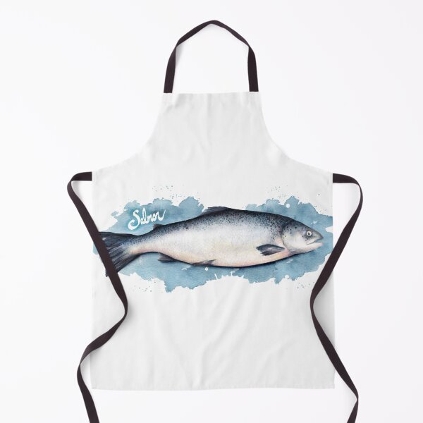Item preview, Salmon watercolor designed and sold by AmandaDilworth.
