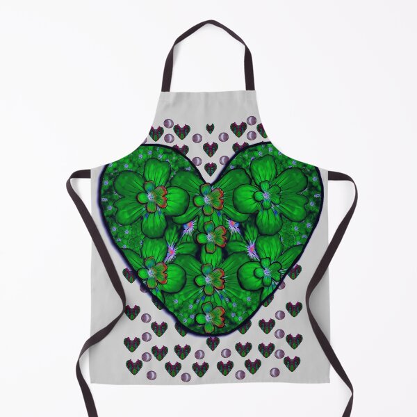 Item preview, hearts and pearls for love and plants for peace in mind designed and sold by Pepita Selles.