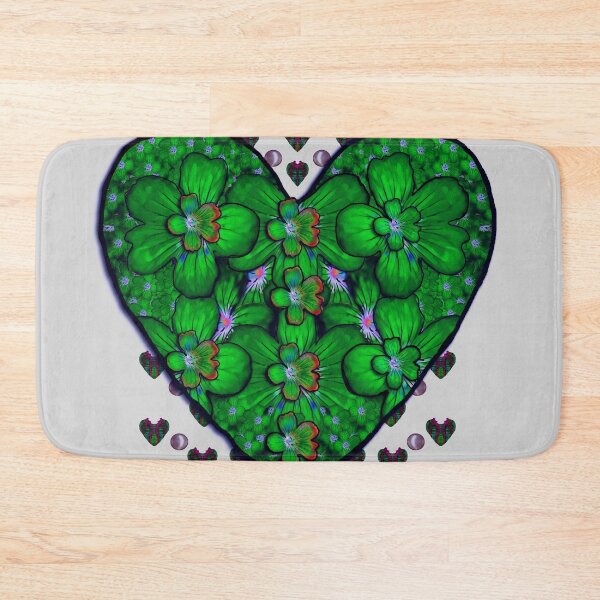 Item preview, hearts and pearls for love and plants for peace in mind designed and sold by Pepita Selles.