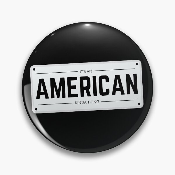 Item preview, It's an AMERICAN kinda thing number plate designed and sold by 133DandC.