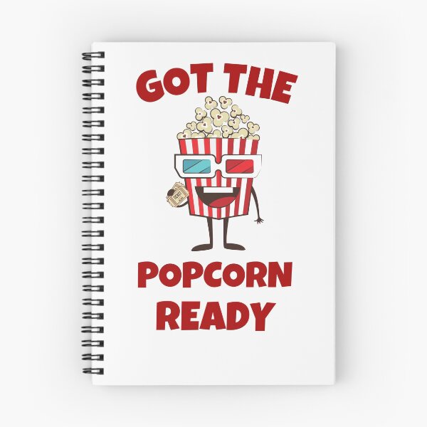 Item preview, Got The Popcorn Ready Cool Cinema Retro Design designed and sold by BhavyaBathla.