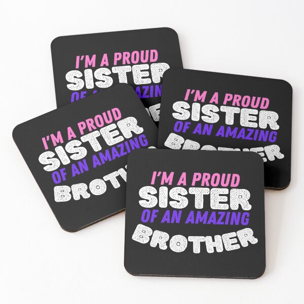Item preview, I'm a proud sister of a freaking awesome brother, amazing designed and sold by VGdigital.