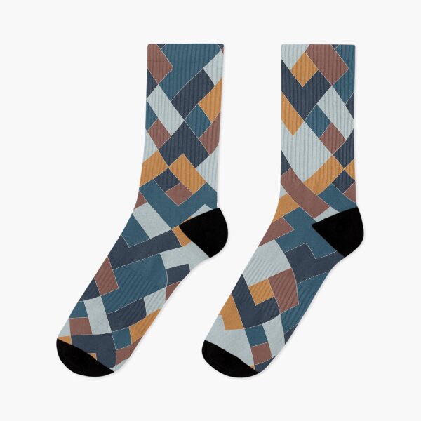 Item preview, Endless Sea Mid Century Diagonal Pattern designed and sold by chntl-shop.