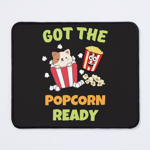 Item preview, Got The Popcorn Ready Cool Cinema Retro Design designed and sold by BhavyaBathla.