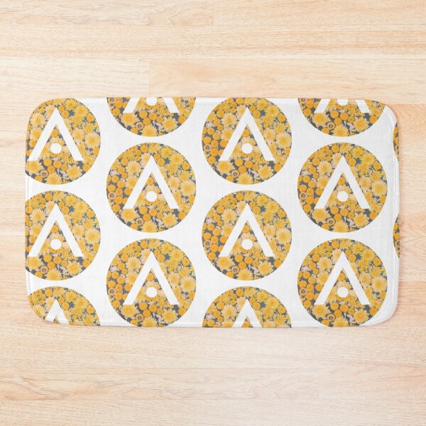 Item preview, Pastel Yellow Flowers Aveda Logo designed and sold by Dalaura.
