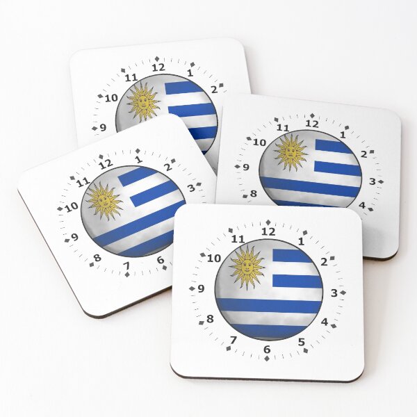 Item preview, uruguay clock designed and sold by ZiphGames.