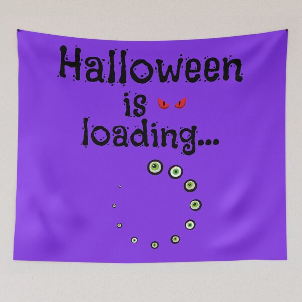 Item preview, Halloween Is Loading - Cute Halloween designed and sold by Vero De.