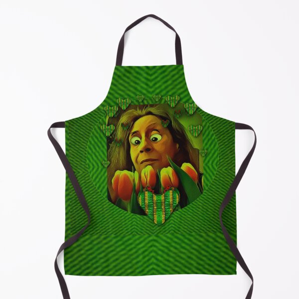 Item preview, lady cartoon love her tulips in peace designed and sold by Pepita Selles.