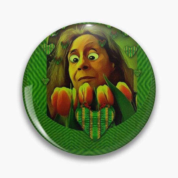 Item preview, lady cartoon love her tulips in peace designed and sold by Pepita Selles.