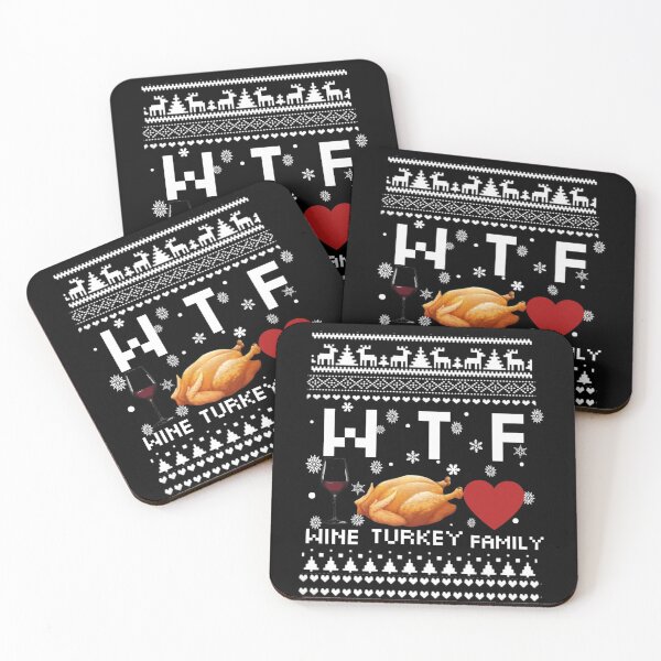 Item preview, Wtf Wine Turkey Family designed and sold by StoreRahhal.