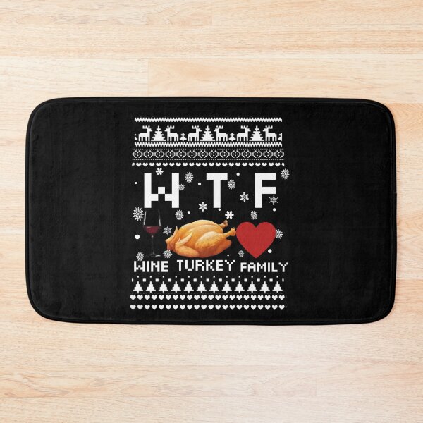 Item preview, Wtf Wine Turkey Family designed and sold by StoreRahhal.
