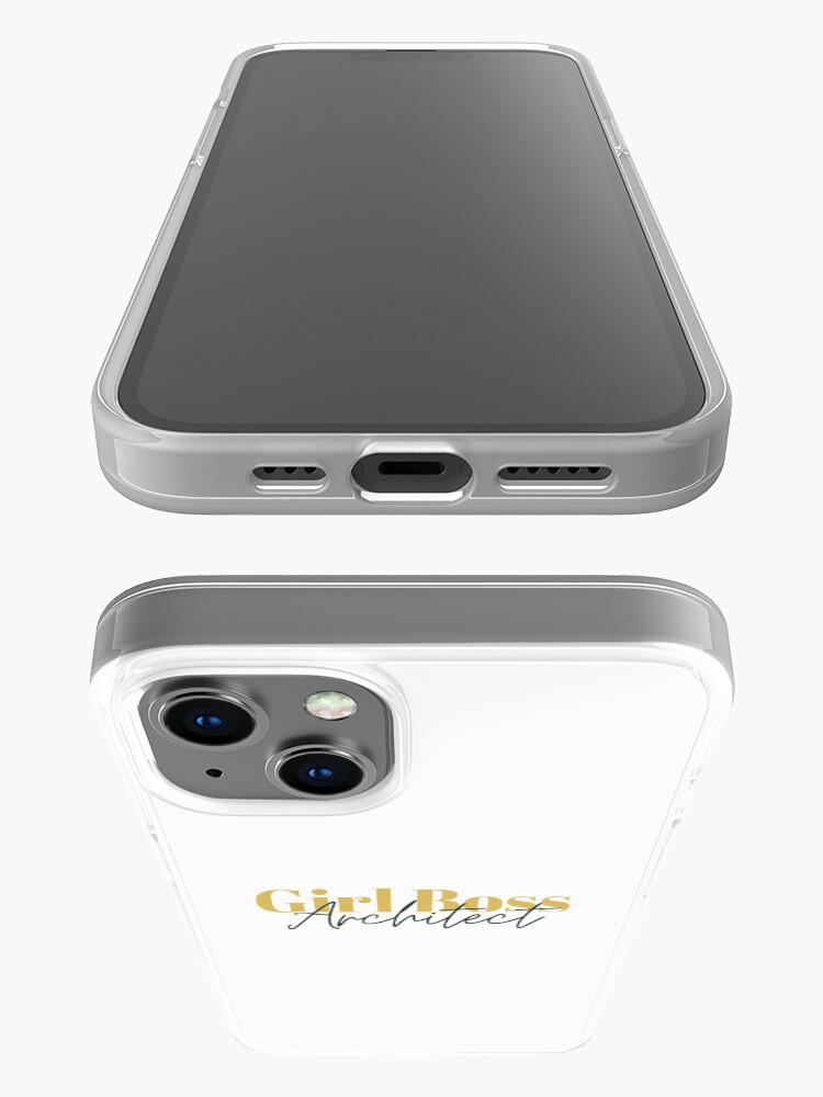 Alternate view of Girl Boss Architect Logo iPhone Case