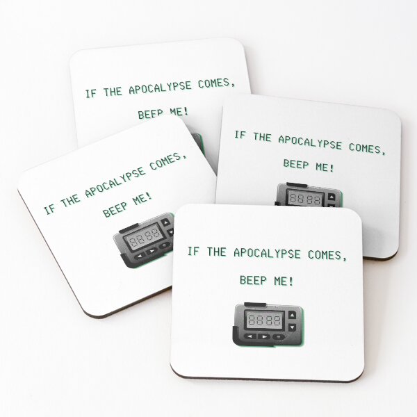 Item preview, If the apocalypse comes , BEEP ME! designed and sold by bluAvocado.