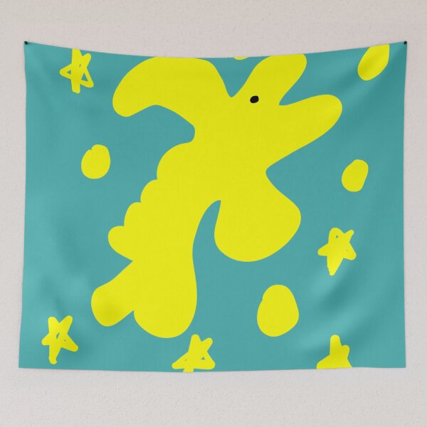 Item preview, Cute little yellow creature - Cartoon designed and sold by Sowbhagya M.
