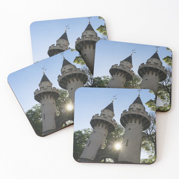 Item preview, Powis Gates Rainbow Colored Sunburst - Old Aberdeen Scotland Architectural Delights designed and sold by Georgia Mizuleva.