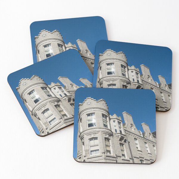 Item preview, Silver City Architecture - Crenellated Castle Style Facade in Aberdeen  designed and sold by Georgia Mizuleva.