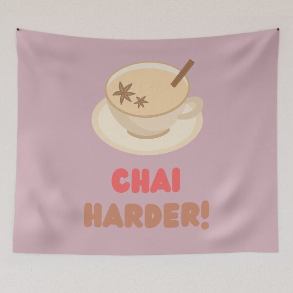 Item preview, Funny Chai Harder Cup of Tea designed and sold by Shadowlight21.