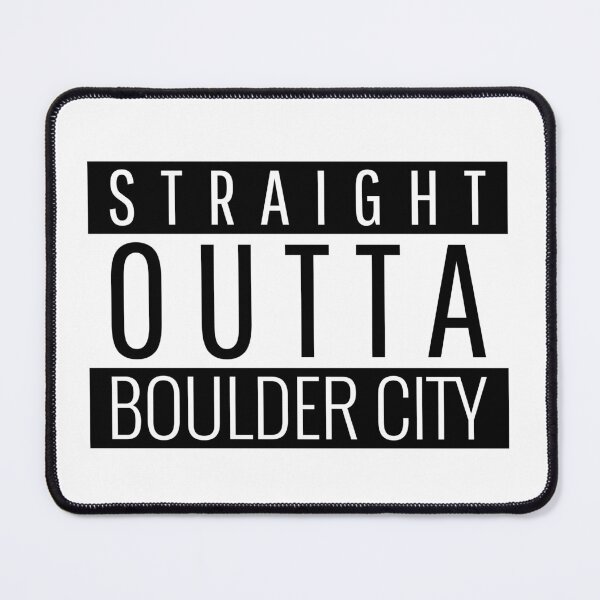 Item preview, Straight Outta Boulder City Nevada  designed and sold by Teelogic.