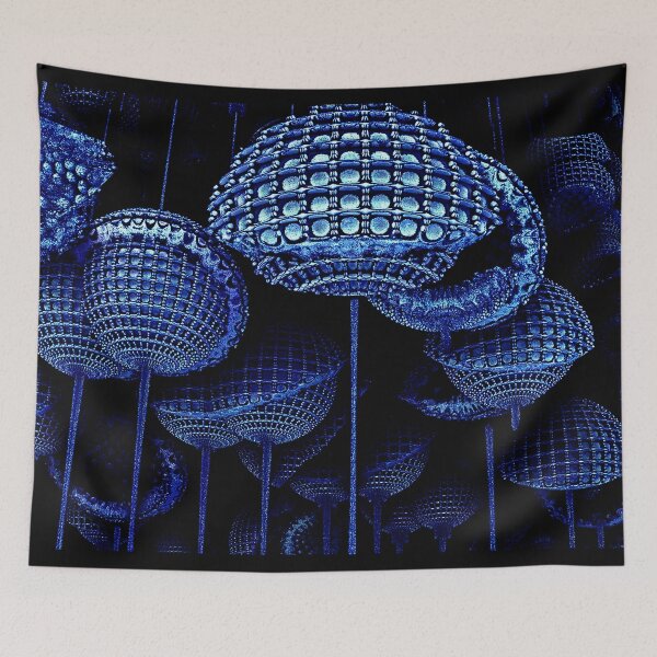 Item preview, Fractals ... 155. Blue. designed and sold by AtelierFafard.