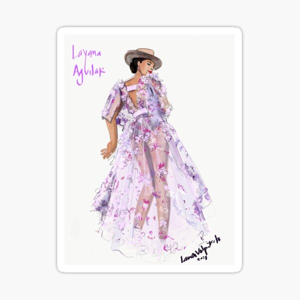 Layana Aguilar 3 Sticker