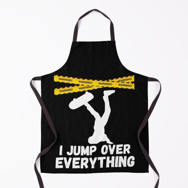 Item preview, I Jump Over Everything - Funny Skateboard Skate Gift graphic designed and sold by theodoros20.