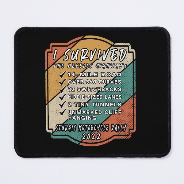 Item preview, I survived Needles Highway 2022 designed and sold by DisenyosDeMike.