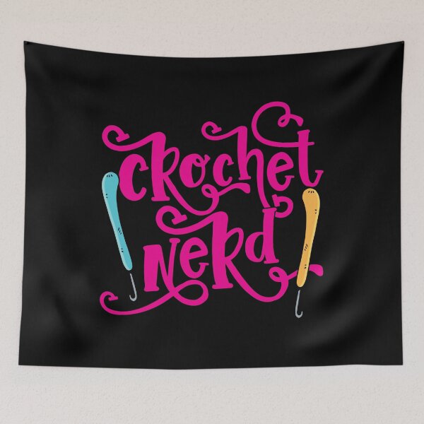 Item preview, Crochet Nerd - Grandma Mom Crocheting Yarn Lover print designed and sold by theodoros20.