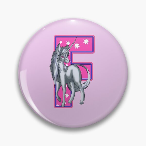 Item preview, Unicorn Letter f designed and sold by MoonsmileProd.