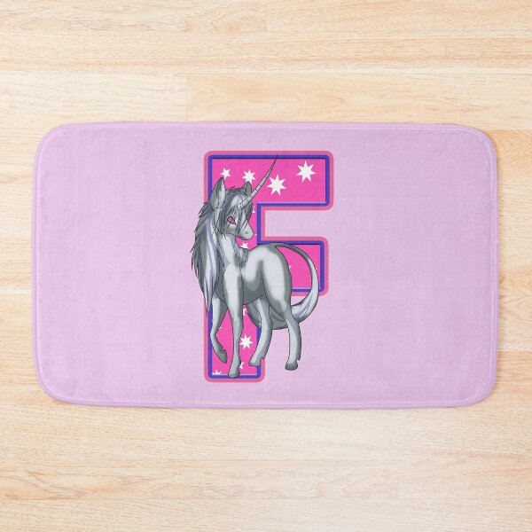 Item preview, Unicorn Letter f designed and sold by MoonsmileProd.