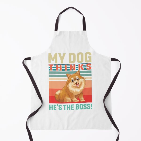 Item preview, My dog thinks he is the boss designed and sold by animalbunch7.