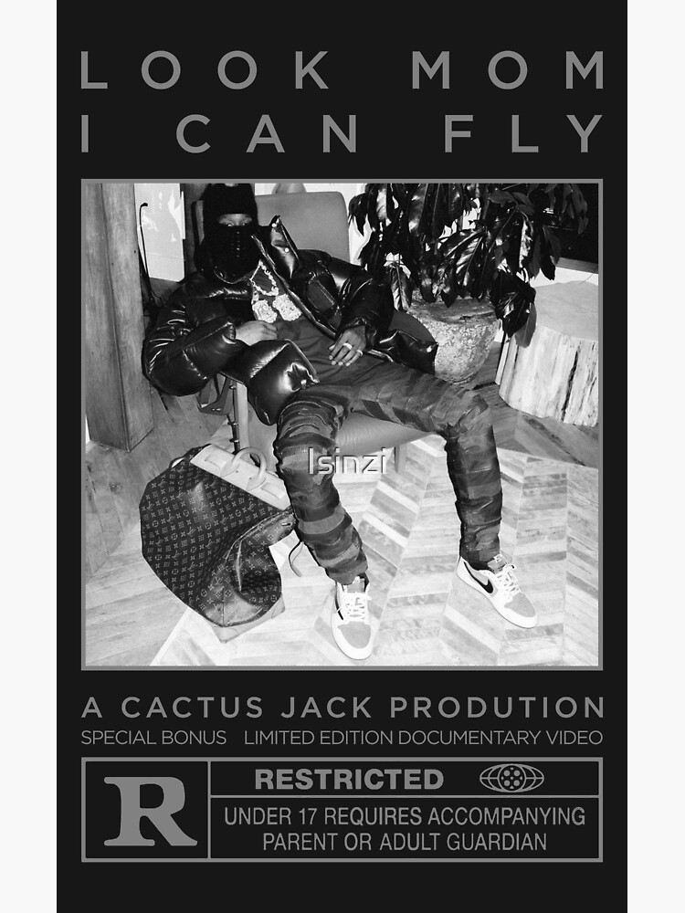 Travis Scott - 'Look Mom I Can Fly' Poster Concept by Myles