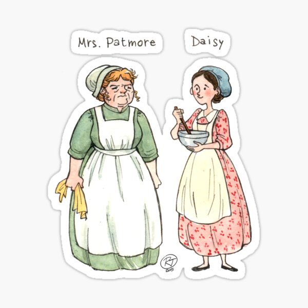 Item preview, Mrs.Patmore-Daisy designed and sold by Roby-boh.