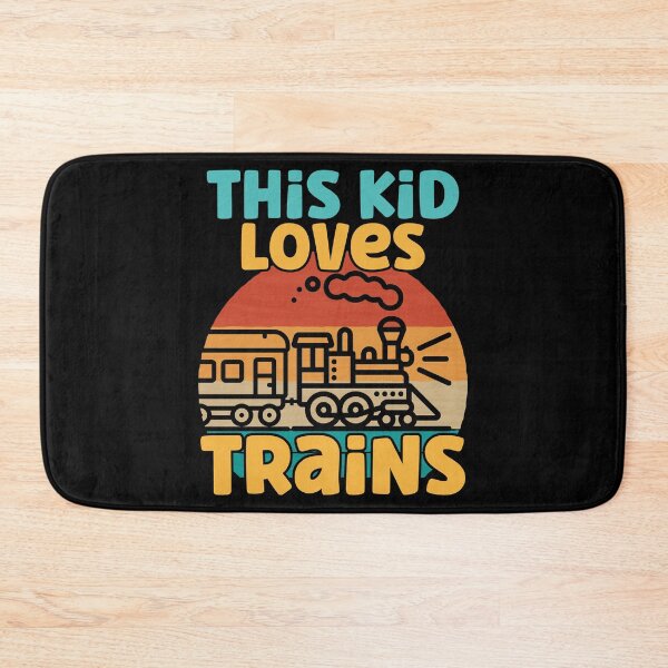 Item preview, Kids This Kid Loves Trains - Train lover design designed and sold by theodoros20.