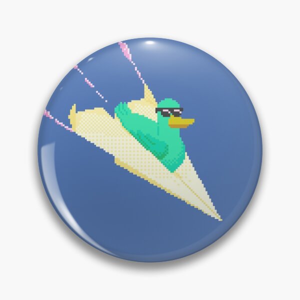Item preview, Green Duck Paper Airplane  designed and sold by Owl-n-bear.