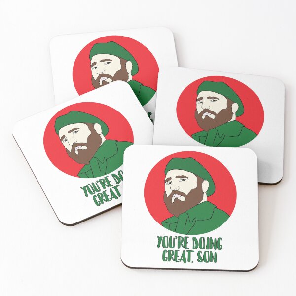 Item preview, Fidel Castro "You're Doing Great, Son" Quote designed and sold by RevolutionInPaint.