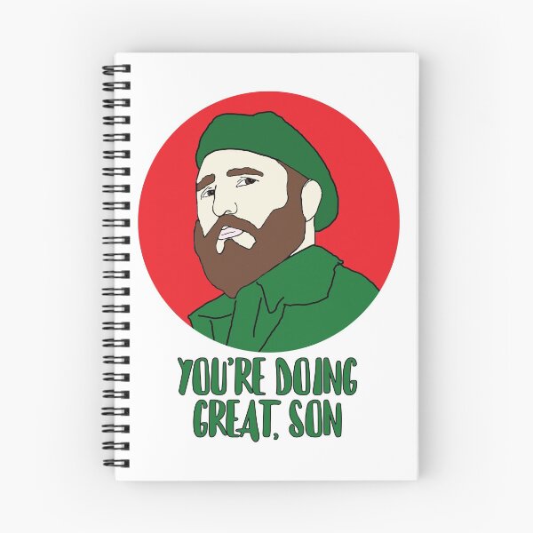 Item preview, Fidel Castro "You're Doing Great, Son" Quote designed and sold by RevolutionInPaint.