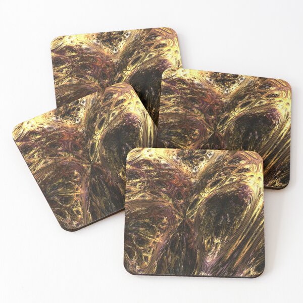 Item preview, Molten Copper Corals 3d Fractal Art Abstract Art Digital Art designed and sold by Dr-Pen.