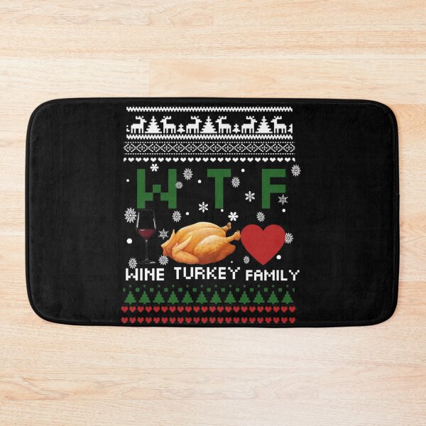 Item preview, Wtf Wine Turkey Family designed and sold by StoreRahhal.