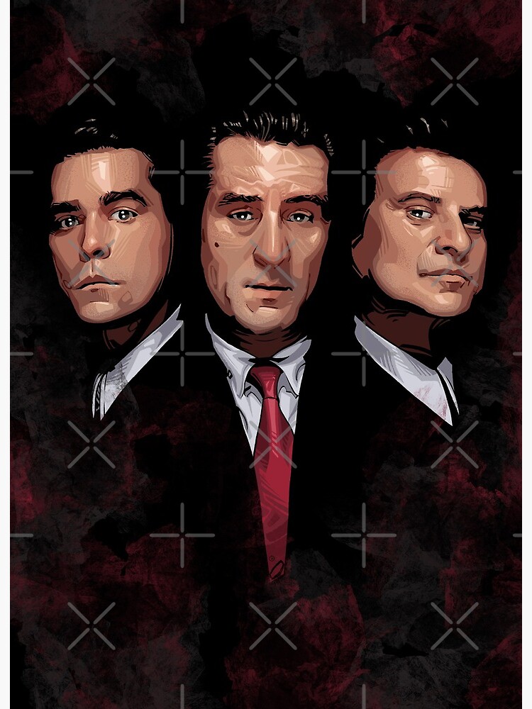 Goodfellas Art Board Print For Sale By Nikita Abakumov Redbubble   Flat,750x,075,f Pad,750x1000,f8f8f8 