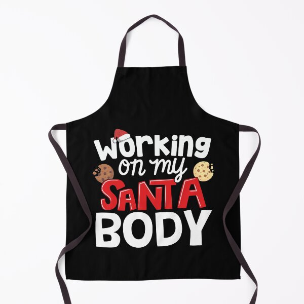 Item preview, Mens Working On My Santa Body Funny Christmas Xmas graphic designed and sold by theodoros20.