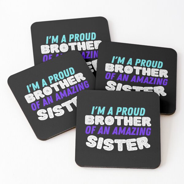Item preview, Im a proud brother of an amazing sister designed and sold by VGdigital.