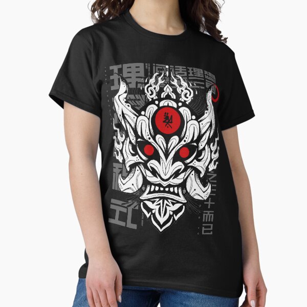 Item preview, Cyberpunk Japanese Samurai Hannaya Demon Mask designed and sold by OWLvision33.