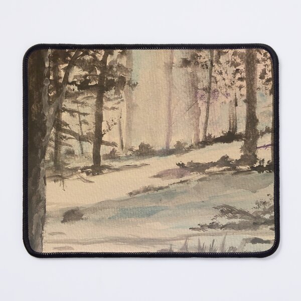 Artikelvorschau, Aquarell Winterlandschaft entworfen und verkauft von TheArtCave.