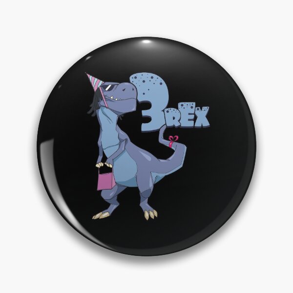 Item preview, Kids Three Rex T-Rex Birthday 3 Year Old Girl Boy Kids design designed and sold by theodoros20.