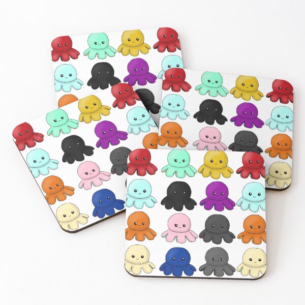 Item preview, colorful mood octopus designed and sold by Pequena00.