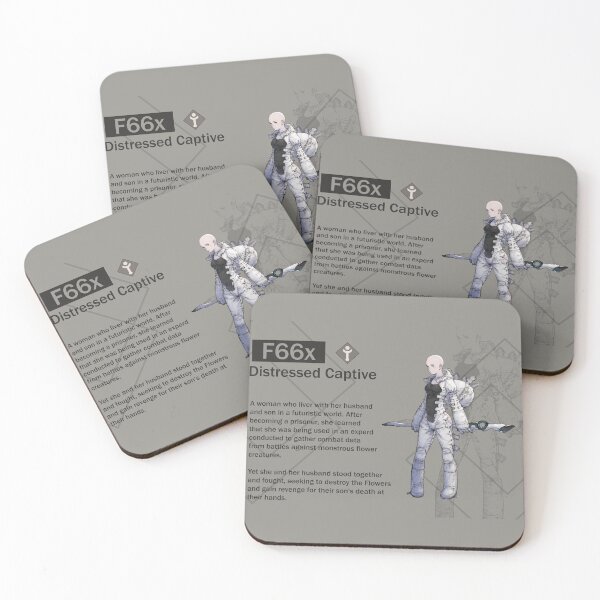 Item preview, F66x - Distressed Captive (Nier Reincarnation) designed and sold by VelvetZone.